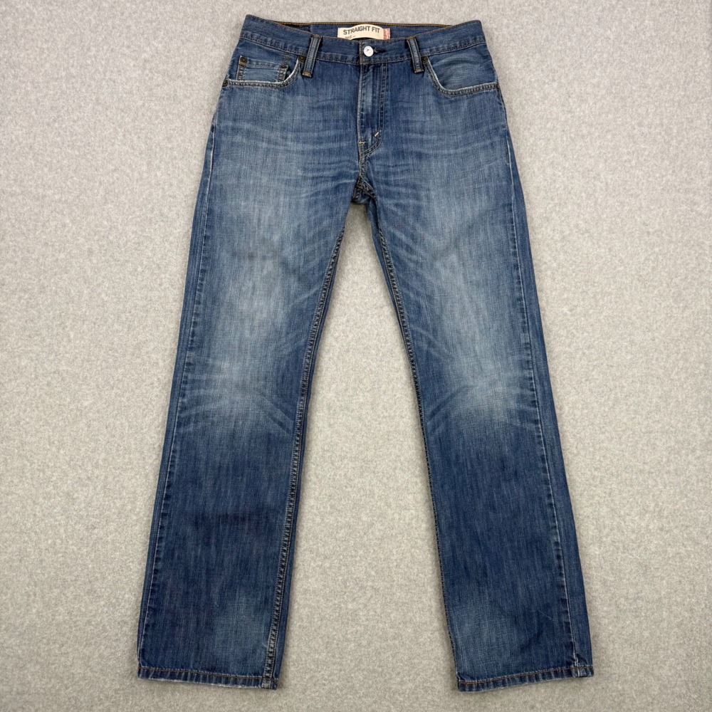 Vintage Levis 505 Jeans Mens 30x32 (Fits 30x31) Blue Straight Fit Denim Cotton